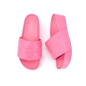 Louis Vuitton Jumbo Comfort Flatform Monogram Mules Slides 38